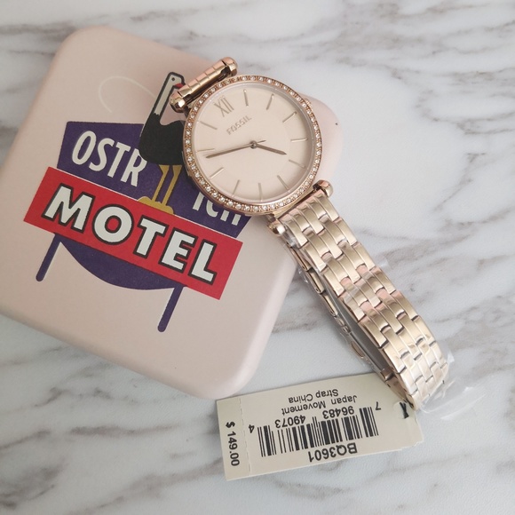 Fossil Tillie Three-Hand Pastel Stainless Watch main image 6